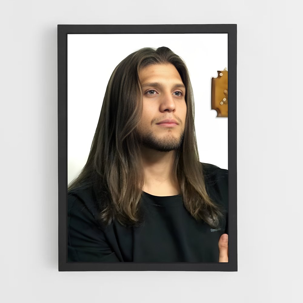 Poster Brian ortega indomptable – affiche MMA (vue 2)